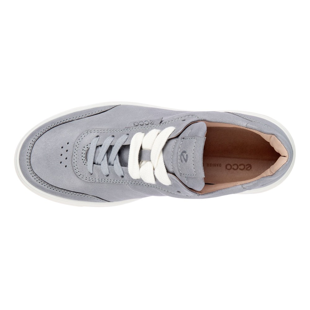 Tenis Mujer - ECCO Street Tray - Grises - BUZ013928